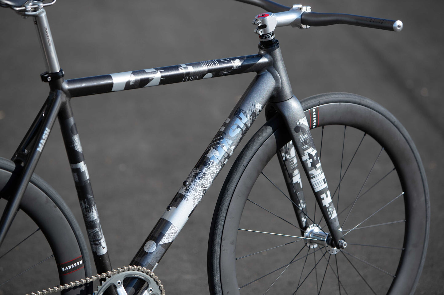 MASH AC-4 Frameset Charcoal