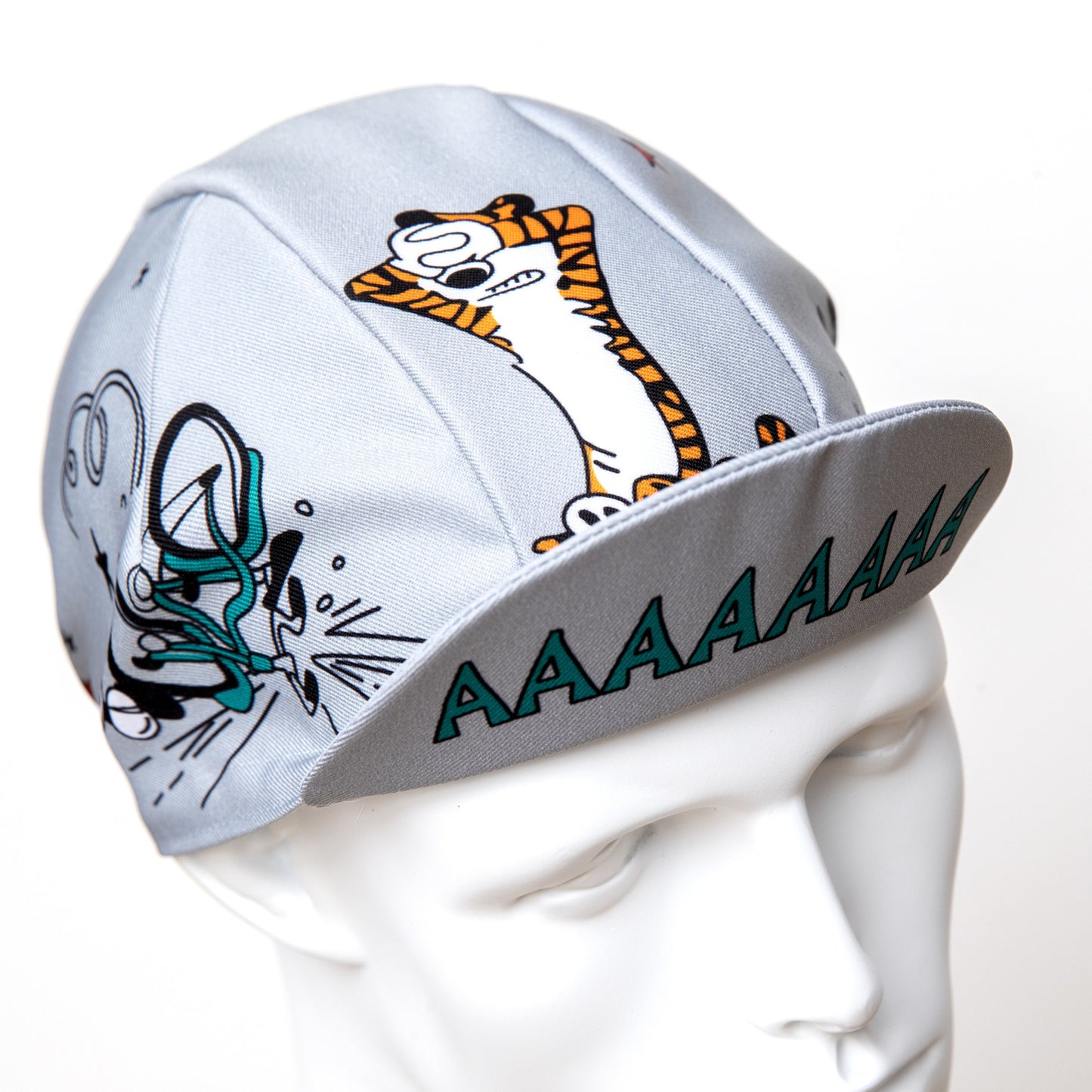 MASH CRASH Cycling Cap Gray