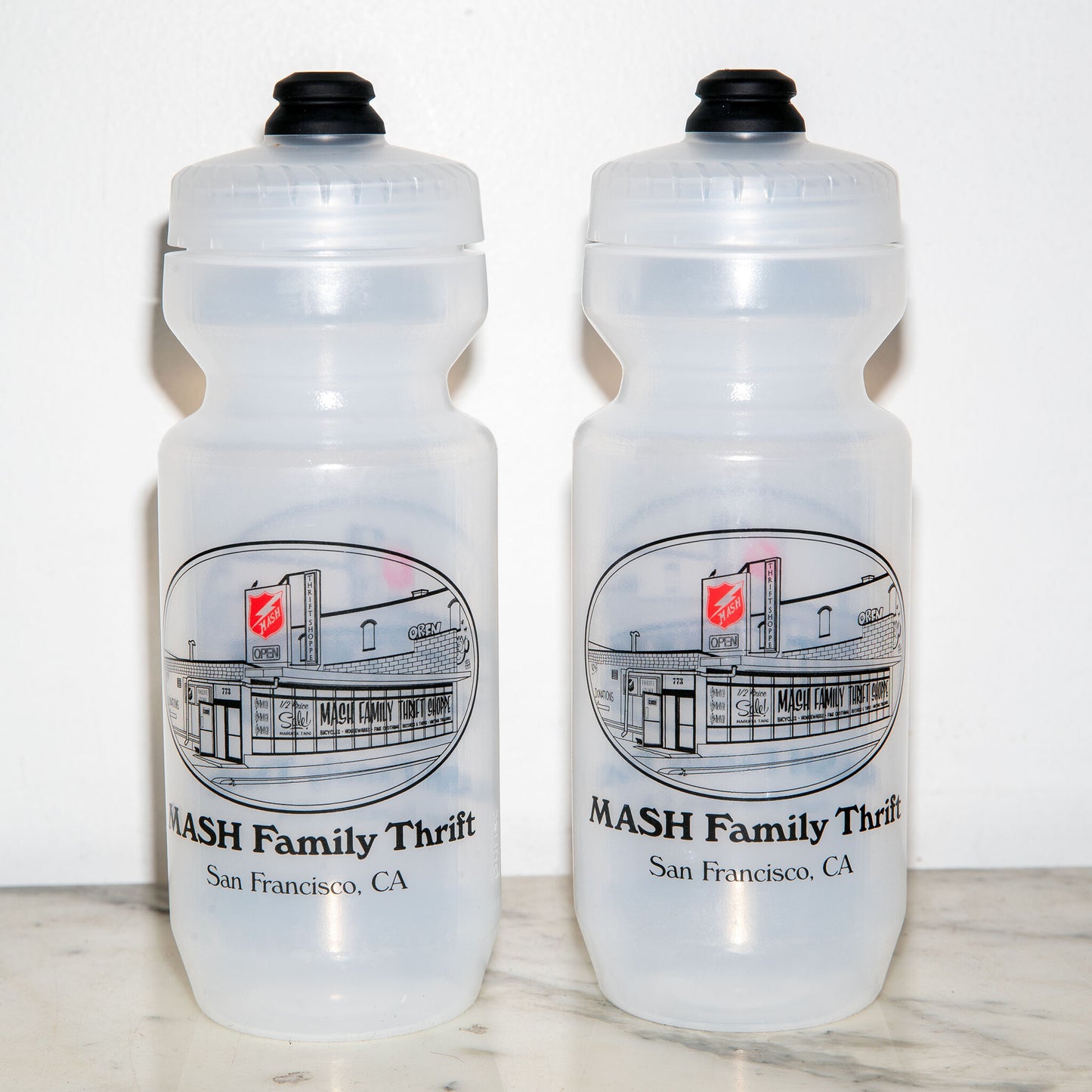 MASH Thrift 22oz Purist Bottle Clear