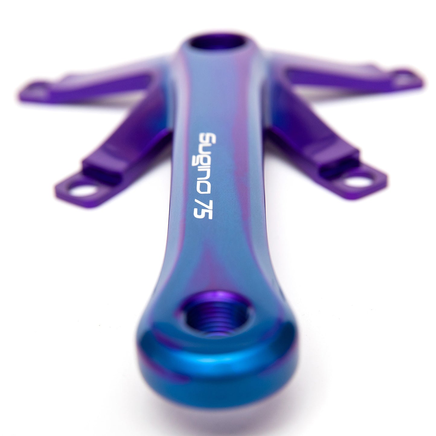 MASH X Sugino 75 Purple/Blue Crank Arms 165