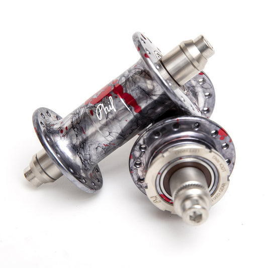 MASH Phil Blood/Ice L/F 28H Fix/Fix Hub Pair