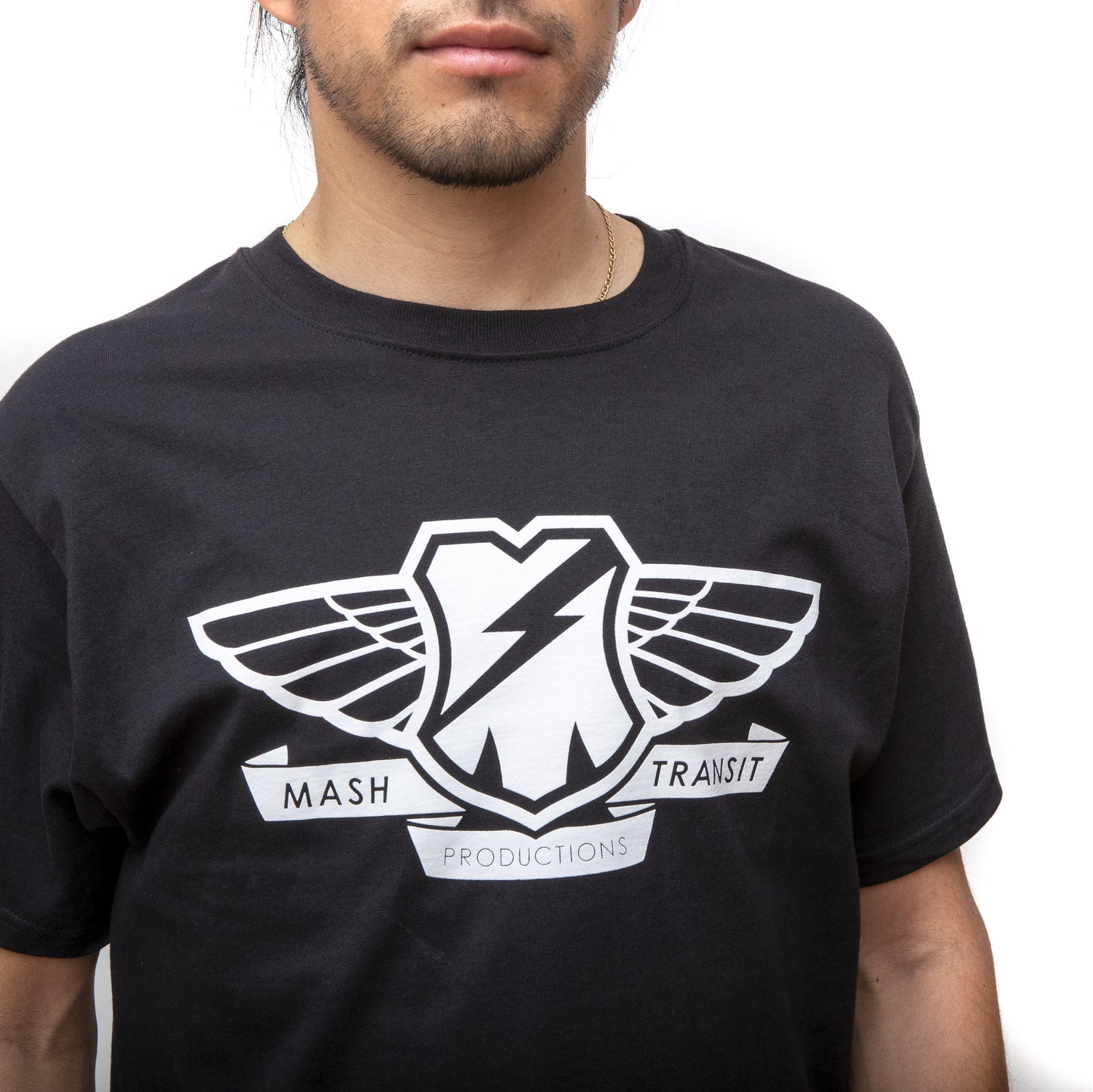 MASH Transit Wings T-Shirt Black