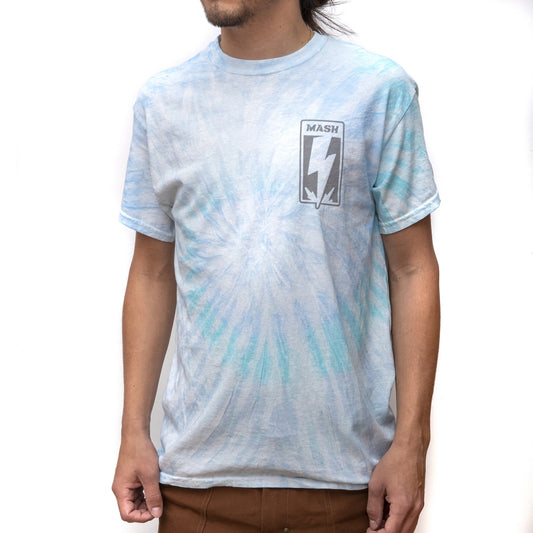 MASH Bolt T-Shirt Faded Tie Dye and Reflective