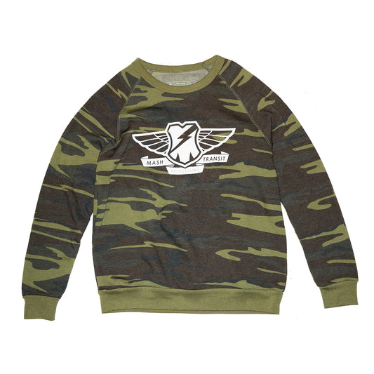 MASH Transit Crewneck Camo