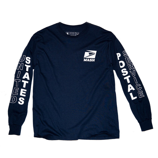 MASH USPS Long Sleeve Shirt Navy and Reflective
