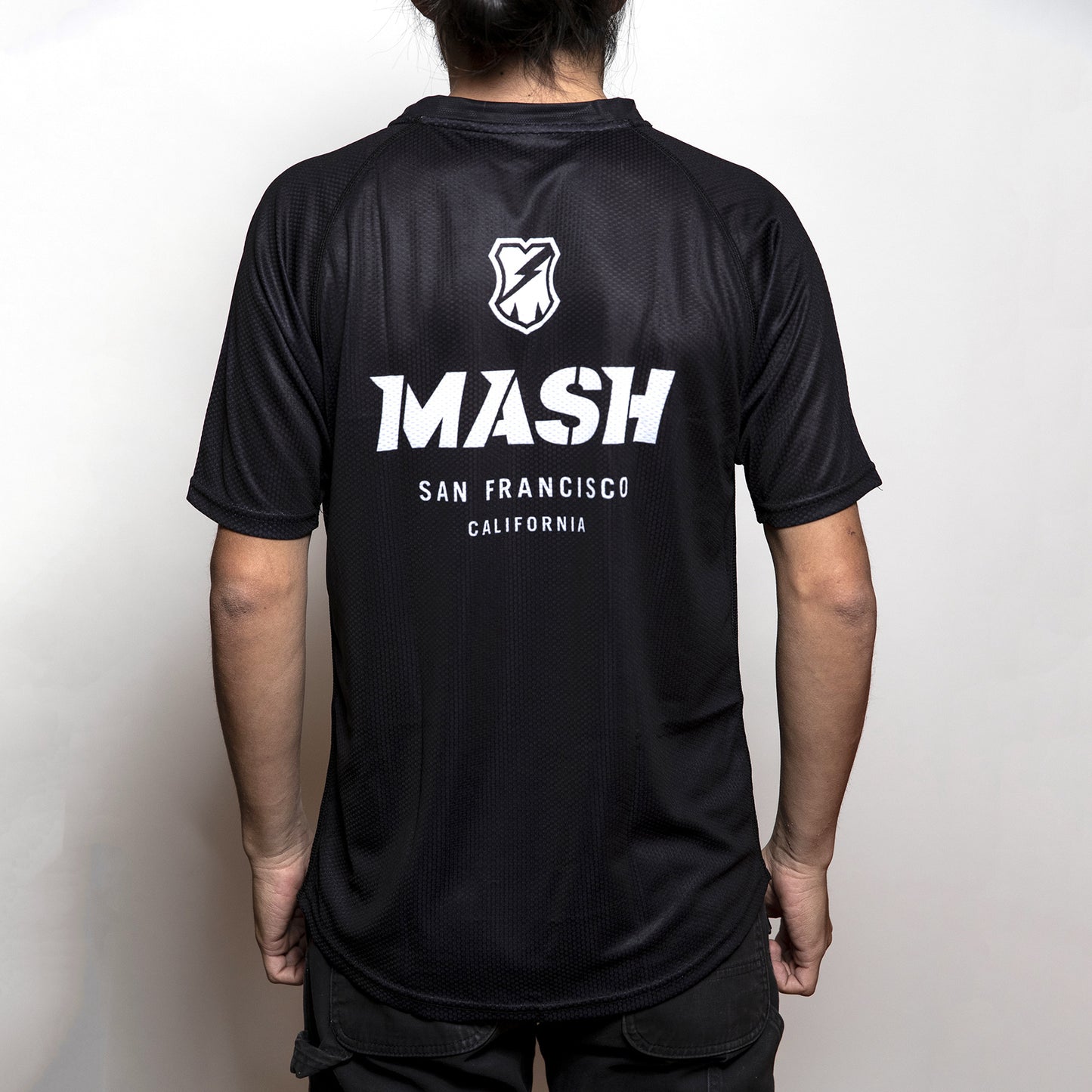 MASH Shop Jersey S/S Black