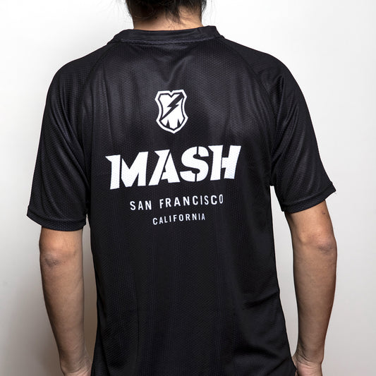 MASH Shop Jersey S/S Black