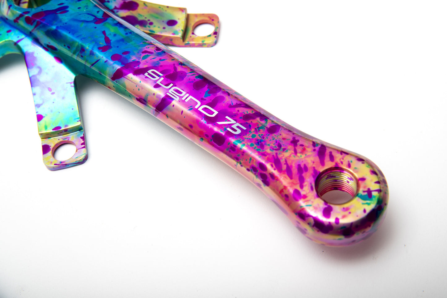 MASH X Sugino 75 Rainbow Crank Arms