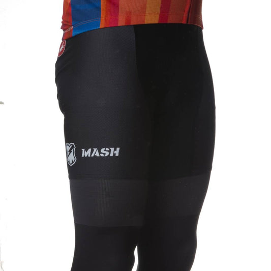 MASH Black Bib Shorts