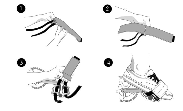 YNOT Pedal Straps