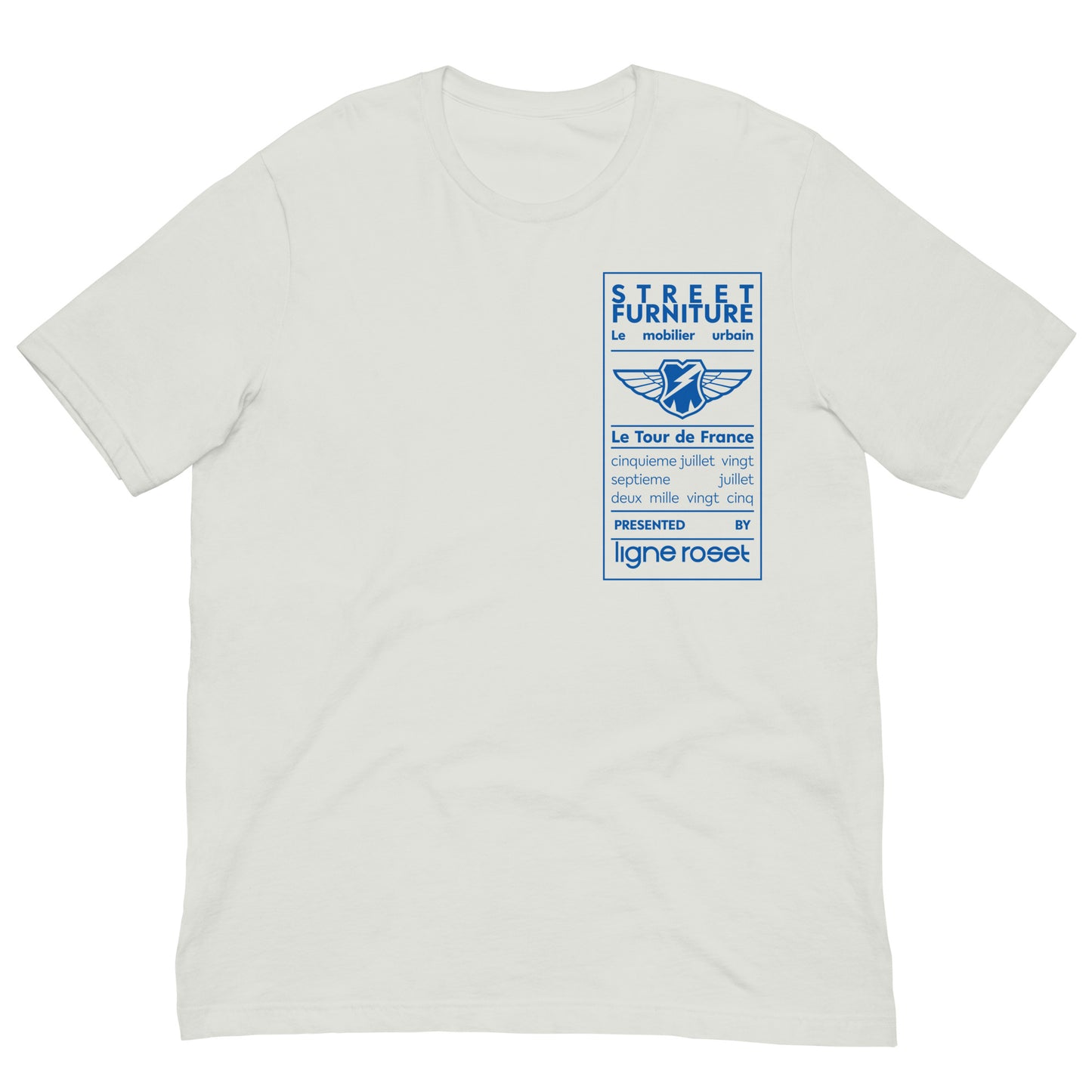 MASH TDF T-Shirt Silver Gray