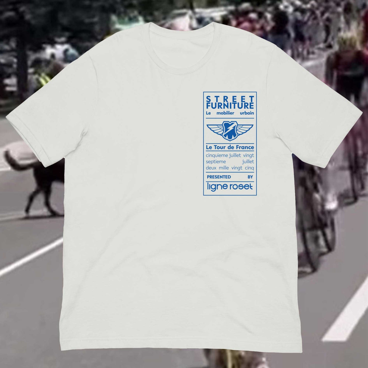 MASH TDF T-Shirt Silver Gray