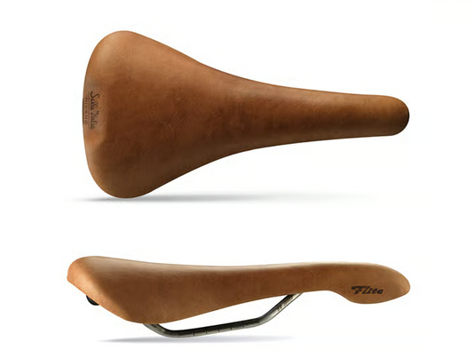 Selle Italia 1990 Flite Light Brown Ti Rails