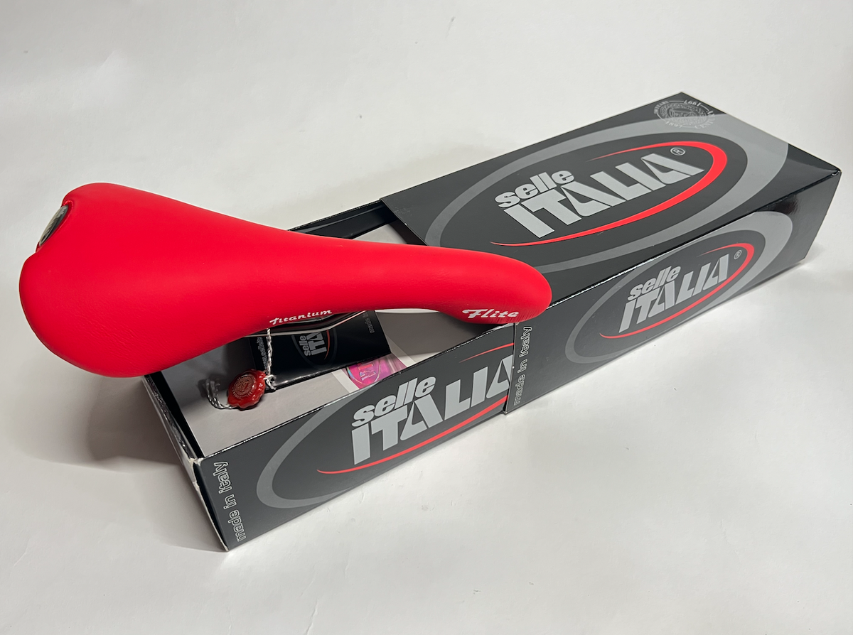 Vintage Selle Italia Flite Saddle Red NOS – MASH SF