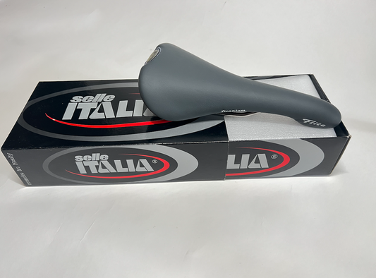 Vintage Selle Italia Flite Saddle Gray NOS