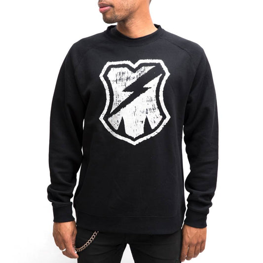 MASH Crewneck Black + Silver