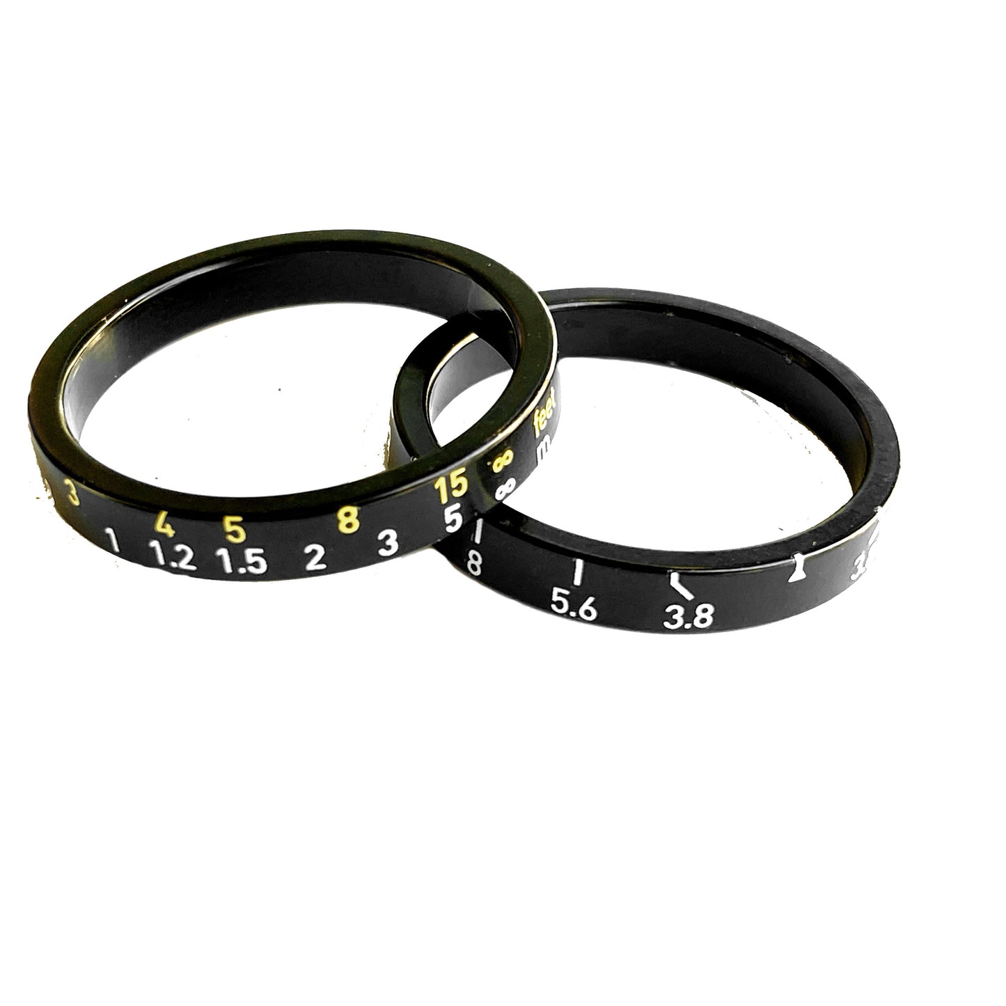 Zeiss 1 1/8 5mm Spacer set Black