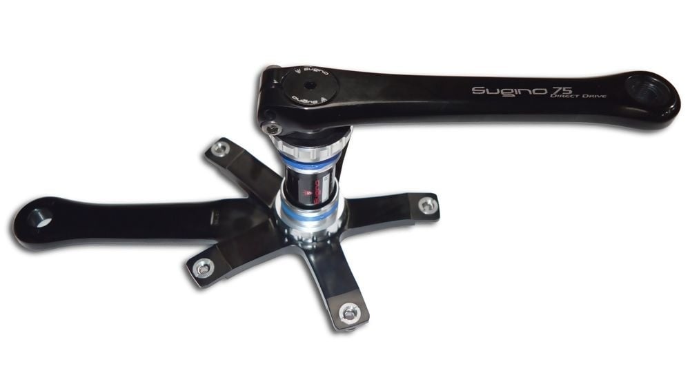 Sugino SG75 DD2 Crank Set W/BB 165 Black
