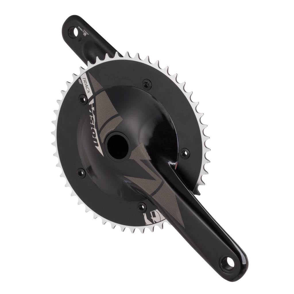 Vision NS 386EVO 165mm Track Crank 49t, Black
