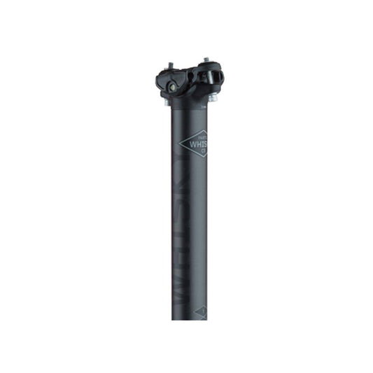 Whisky No.7 Carbon Seatpost 27.2 x 400mm, 0mm Offset, Matte Carbon