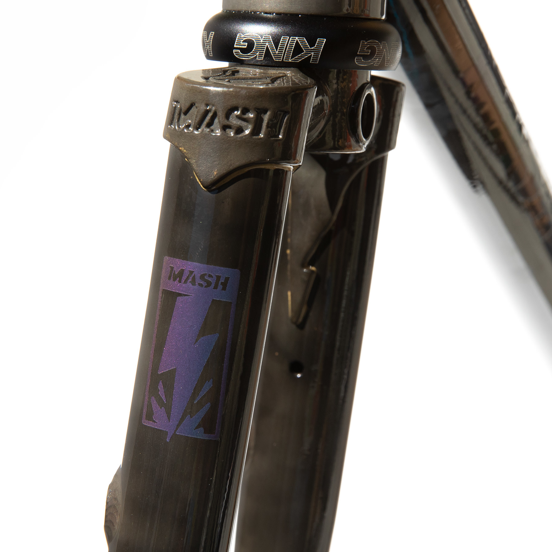 mash steel frameset raw smoke